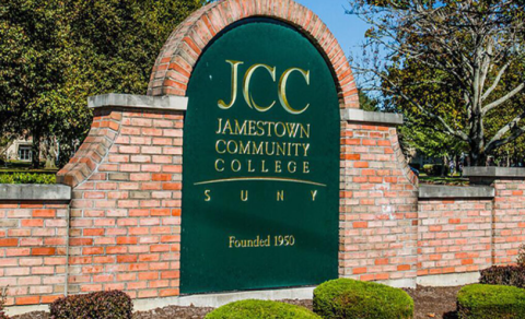 Jamestown Community College Sign